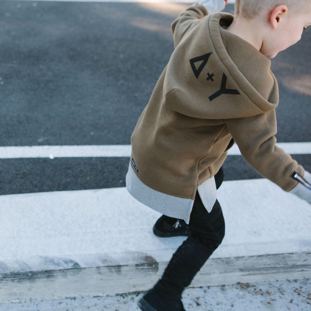 Adam + Yve Orson Hoodie Khaki - Picture 3 of 4